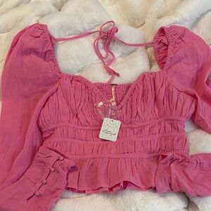 Free People /Pink Women's Top